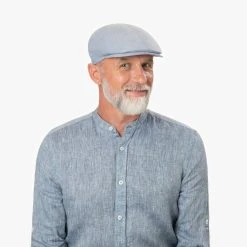 Hutshopping 6 Panel Flatcap Mit UV-Schutz -Stetson Speichern 6 Panel Flatcap mit UV Schutz.58711 8