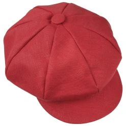 Antje Leinen Ballonmütze By Mayser -Stetson Speichern Antje Leinen Ballonmuetze by Mayser rot.44904 1rf3