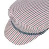 Ashland Stripes Elbsegler By Brixton -Stetson Speichern Ashland Stripes Elbsegler by Brixton blau rot.61461 1rf183