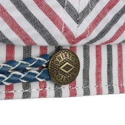 Ashland Stripes Elbsegler By Brixton -Stetson Speichern Ashland Stripes Elbsegler by Brixton blau rot.61461 4rf183