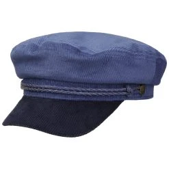 Ashland Twotone Cord Elbsegler By Brixton -Stetson Speichern Ashland Twotone Cord Elbsegler by Brixton dunkelblau.65057 rf192