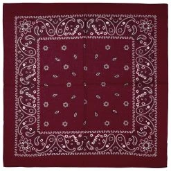 Bandana Tuch By Lipodo -Stetson Speichern Bandana Tuch by Lipodo bordeaux.92708 1rf27