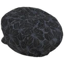 Belvonja Flower Ballonmütze By Seeberger -Stetson Speichern Belvonja Flower Ballonmuetze by Seeberger schwarz.64874 3rf4