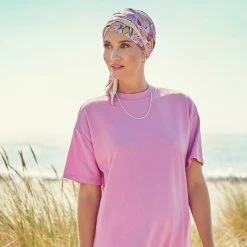 Bright Flower Garden Turban By Christine Headwear