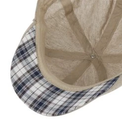 Check Visor Kindercap By Lipodo -Stetson Speichern Check Visor Kindercap by Lipodo beige.56091 2rf15