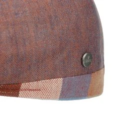 Checked Edge Flatcap By Lierys -Stetson Speichern Checked Edge Flatcap by Lierys rot.58652 4rf3