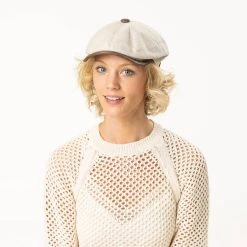 City Leinen Flatcap By Lierys -Stetson Speichern City Leinen Flatcap by Lierys.49391 7