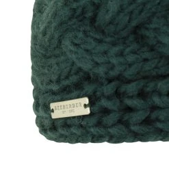 Classic Cable Knit Stirnband By Seeberger -Stetson Speichern Classic Cable Knit Stirnband by Seeberger dunkelgruen.63244 4rf174