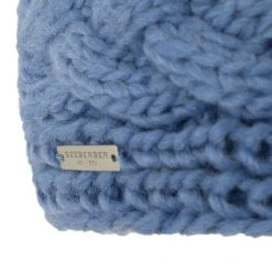 Classic Cable Knit Stirnband By Seeberger -Stetson Speichern Classic Cable Knit Stirnband by Seeberger hellblau.63244 4rf9