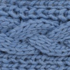 Classic Cable Knit Stirnband By Seeberger -Stetson Speichern Classic Cable Knit Stirnband by Seeberger hellblau.63244 5rf9