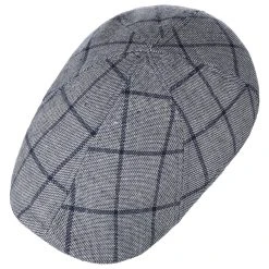 Cotton Check Flatcap By Lipodo