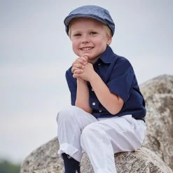 Cotton Kids Flatcap By Maximo -Stetson Speichern Cotton Kids Flatcap by maximo.55994 6