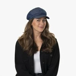 Denim Ballonmütze By Lipodo -Stetson Speichern Denim Ballonmuetze by Lipodo.56111 7