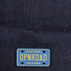 Denim Contrast Stitch Dockermütze By Stetson -Stetson Speichern Denim Contrast Stitch Dockermuetze by Stetson denim.55352 4rf38