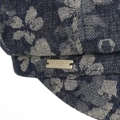 Denim Flowers Ballonmütze By Seeberger -Stetson Speichern Denim Flowers Ballonmuetze by Seeberger denim.64890 4rf38
