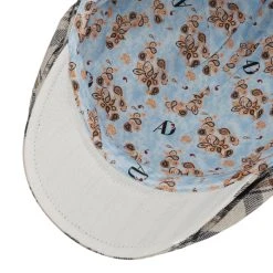 Deramont Check Leinen Flatcap By Alfonso DEste -Stetson Speichern Deramont Check Leinen Flatcap by Alfonso D Este beige.61683 2rf15