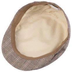 Devron Karo Flatcap By Lipodo -Stetson Speichern Devron Karo Flatcap by Lipodo beige.56087 2rf15