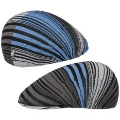 Digital Stripes 507 Flatcap By Kangol -Stetson Speichern Digital Stripes 507 Flatcap by Kangol grau blau.65197 rf237