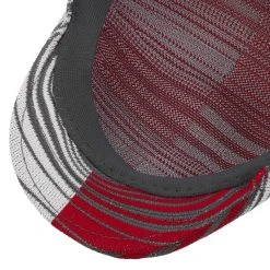 Digital Stripes 507 Flatcap By Kangol -Stetson Speichern Digital Stripes 507 Flatcap by Kangol grau rot.65197 2rf181