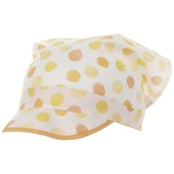 Dots Kids Kopftuch Mit Schirm By Maximo -Stetson Speichern Dots Kids Kopftuch mit Schirm by maximo gelb.61620 rf45