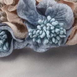 Flower Headband By Seeberger -Stetson Speichern Flower Headband by Seeberger hellblau.53286 4rf9