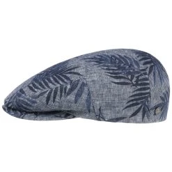 Flower Print Driver Flatcap By Lierys -Stetson Speichern Flower Print Driver Flatcap by Lierys blau meliert.60792 rf36