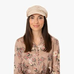 Flowers Leinen Ballonmütze By Lipodo -Stetson Speichern Flowers Leinen Ballonmuetze by Lipodo.53340 7