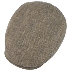 Fortemaro Linen Check Flatcap By Lierys