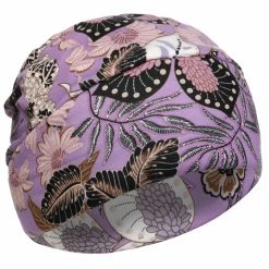 Gabi Jersey Flower Beanie By Mayser -Stetson Speichern Gabi Jersey Flower Beanie by Mayser flieder.65287 rf104