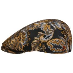 Golden Paisley Flatcap By Alfonso DEste -Stetson Speichern Golden Paisley Flatcap by Alfonso D Este dunkelblau.63704 rf192
