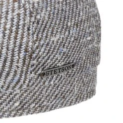 Hatteras Brown-Blue Flatcap By Stetson -Stetson Speichern Hatteras Brown Blue Flatcap by Stetson braun blau.63956 4rf228