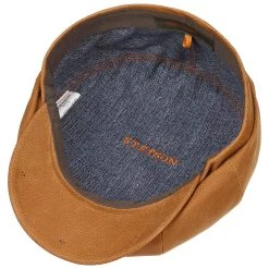 Hatteras Chevrette Ledermütze By Stetson -Stetson Speichern Hatteras Chevrette Ledermuetze by Stetson hellbraun.37237 2rf175