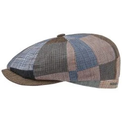 Hatteras Clarson Patchwork Flatcap By Stetson -Stetson Speichern Hatteras Clarson Patchwork Flatcap by Stetson bunt.60767 rf102