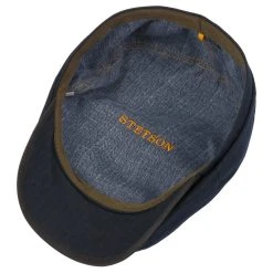 Hatteras Cotton Herringbone Flatcap By Stetson -Stetson Speichern Hatteras Cotton Herringbone Flatcap by Stetson dunkelblau.53476 2rf192