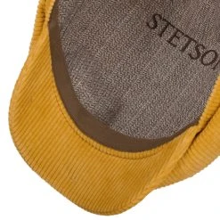Hatteras New Classic Cord Flatcap By Stetson -Stetson Speichern Hatteras New Classic Cord Flatcap by Stetson gelb.62208 2rf45