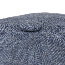 Hatteras Vinta Leinen Flatcap By Stetson -Stetson Speichern Hatteras Vinta Leinen Flatcap by Stetson blau.63641 5rf2