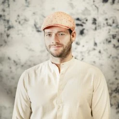 Hawaii Orange Flatcap By Lierys -Stetson Speichern Hawaii Orange Flatcap by Lierys.57089 8