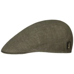 Herringbone Leinen Flatcap By Borsalino -Stetson Speichern Herringbone Leinen Flatcap by Borsalino oliv.62360 rf14