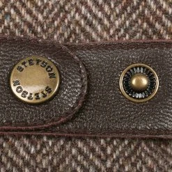 Herringbone Wool Lederhandschuhe By Stetson -Stetson Speichern Herringbone Wool Lederhandschuhe by Stetson braun.48527 4rf11