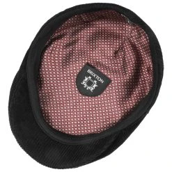 Hooligan Cord Flatcap By Brixton -Stetson Speichern Hooligan Cord Flatcap by Brixton schwarz.55396 2rf4