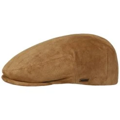 Italian Suede Flatcap By Kangol -Stetson Speichern Italian Suede Flatcap by Kangol braun.64594 rf11