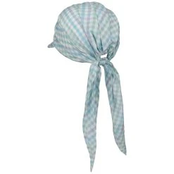 Ivania Check Bandana Cap By McBURN