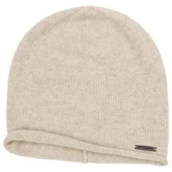 Kaschmir Beanie Mit Rollrand By Seeberger -Stetson Speichern Kaschmir Beanie mit Rollrand by Seeberger beige.45919 1rf15