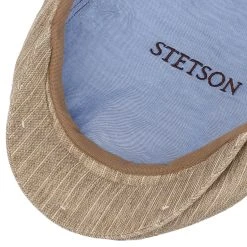 Kent Colin Stripes Flatcap By Stetson -Stetson Speichern Kent Colin Stripes Flatcap by Stetson beige.60739 2rf15