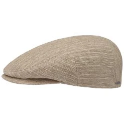 Kent Colin Stripes Flatcap By Stetson -Stetson Speichern Kent Colin Stripes Flatcap by Stetson beige.60739 rf15