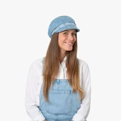 Lasella Jeans Ballonmütze By Seeberger -Stetson Speichern Lasella Jeans Ballonmuetze by Seeberger.61484 7