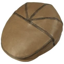 Leder Flatcap By Bailey 1922 -Stetson Speichern Leder Flatcap by Bailey 1922 dunkelbeige.47997 1rf48