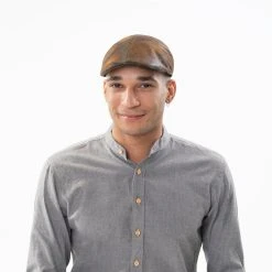 Leder Flatcap By Lierys -Stetson Speichern Leder Flatcap by Lierys.56075 8