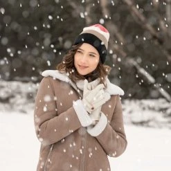 Lederhandschuhe Mit Kaschmirfutter By Caridei -Stetson Speichern Lederhandschuhe mit Kaschmirfutter by Caridei.54844 7