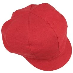 Leinen Ballonmütze By Bedacht -Stetson Speichern Leinen Ballonmuetze by bedacht rot.42866 1rf3